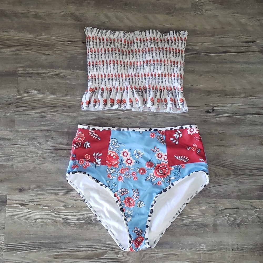 High waisted bikini